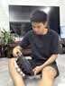 VTT大力金刚指十六头筋膜枪按摩器肩颈腰背多功能全自动揉捏腿部全身深层肌肉电动颈膜小腿仪生日礼物 【16头顶配款】30档+动力锂电池+德国品牌电机灰 实拍图