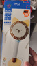 澳贝（auby）拨浪鼓婴儿硅胶手摇铃可啃咬牙胶玩具新生儿适用礼盒装 实拍图
