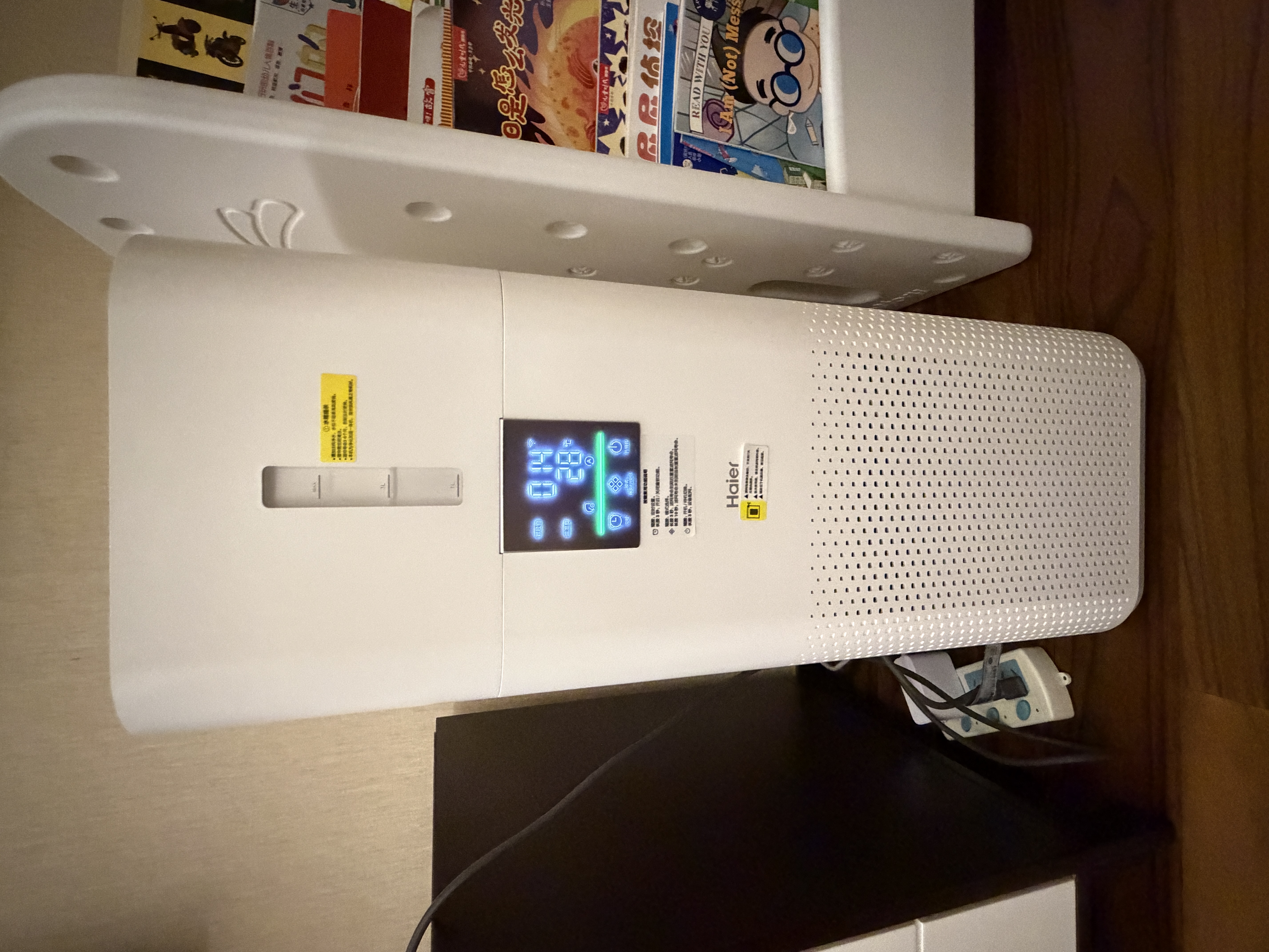 海尔（Haier）空气净化器家用加湿器室内除甲醛除烟异味除过敏源鼻炎杀菌抑菌除毒加湿净化一体机KJ500F-JSA01U1 实拍图