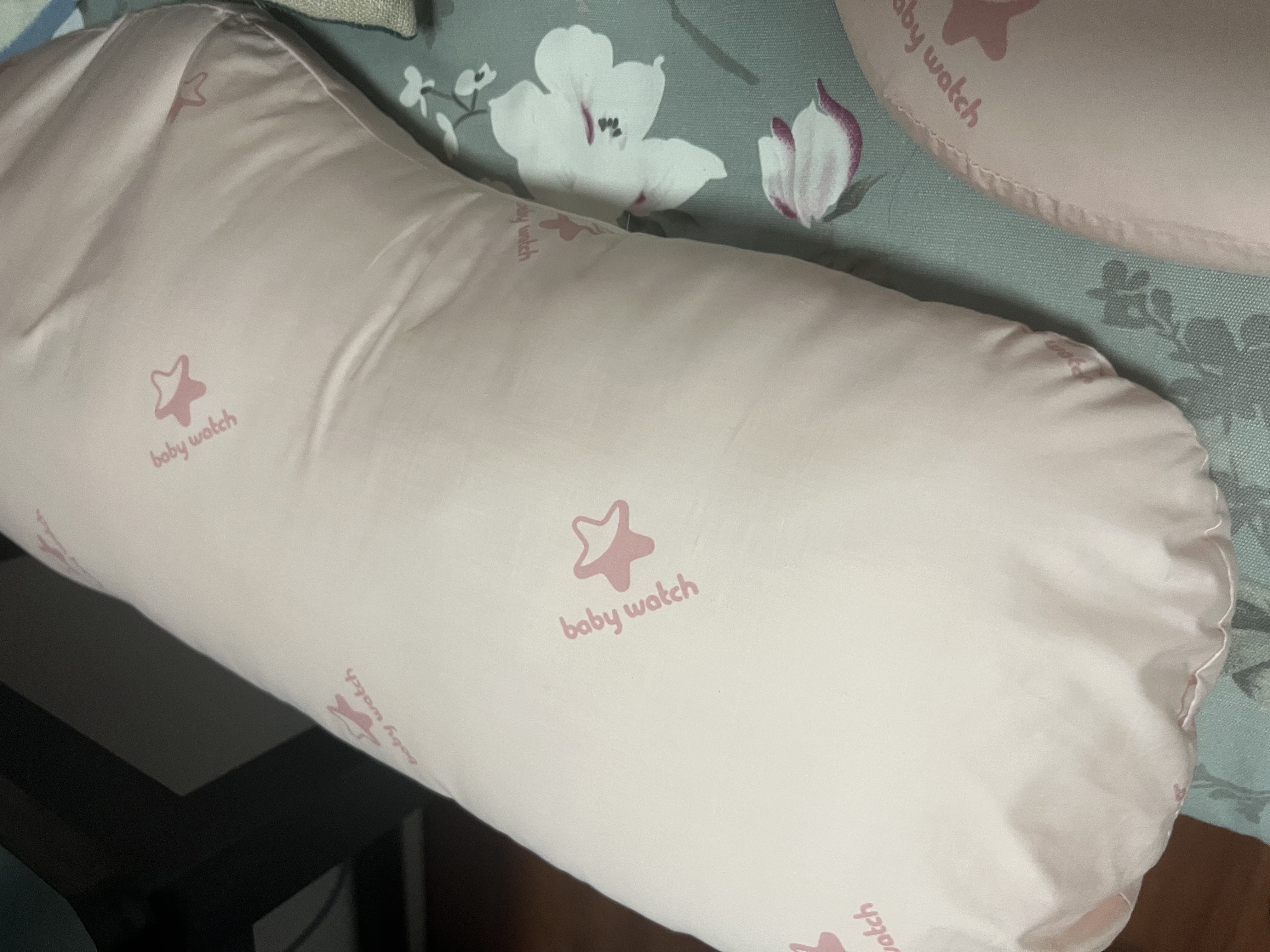 BabyWatch孕妇枕头护腰侧睡枕托腹睡觉侧卧枕怀孕期抱枕夹腿神器 【尊享好睡眠-丝滑贡缎】baby粉 实拍图