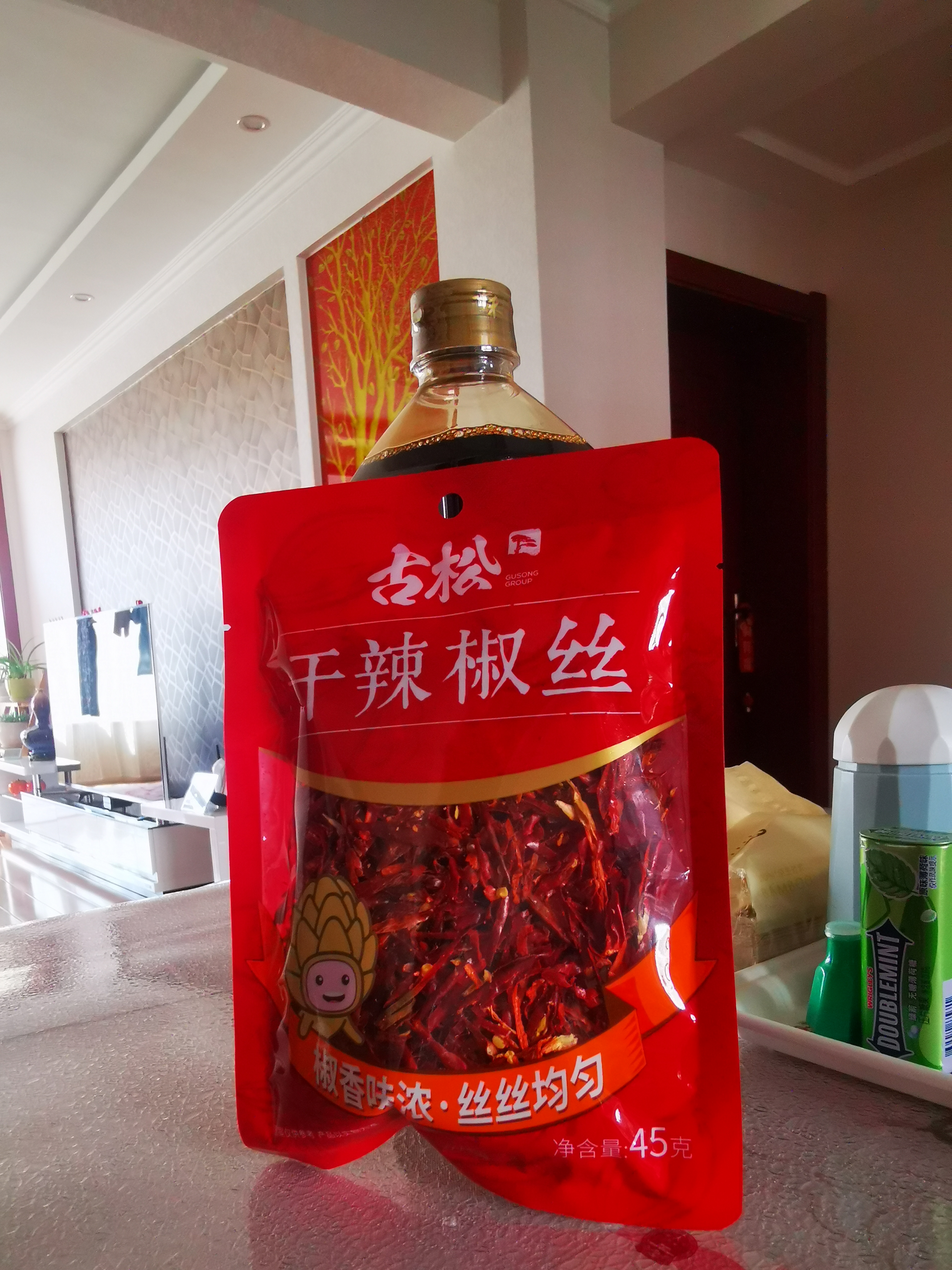 古松干辣椒丝45g【火锅】火锅烹炒底料炸辣椒 炖肉 卤料品牌始于1998 实拍图