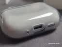 品胜适用于AirPods Pro三代保护套AirPods Pro3保护套Apple无线蓝牙耳机保护壳防摔减震软壳 透黑色 实拍图