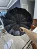 小魔全自动晴雨伞大号加固加厚抗风折叠伞遮阳伞黑胶太阳伞48骨可定制 实拍图
