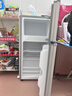 志高（CHIGO）小冰箱迷你小型家用冷藏冷冻两用宿舍出租房用双门办公室电冰箱节能省电 【一级能效】76L银色【全国联保丨节能省电】 实拍图