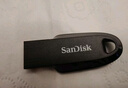 闪迪（SanDisk）128GB USB3.2 U盘 CZ550黑色 读速100MB/s 安全加密 数据恢复 学习办公电脑车载 高速大容量优盘 实拍图