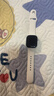Apple/苹果 Watch S11 智能手表GPS+蜂窝款42毫米银色铝金属表壳雾紫色运动型表带M/L MF9J4CH/B 实拍图
