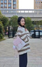 喵小姐七夕情人节礼物送女友双肩包女士新款韩版大容量学生通勤休闲背包 粉色-礼盒装【送花束+挂饰+贺卡】送女友生日礼物 七夕情人节限定礼品，送女友老婆高级感礼物 实拍图