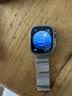 Apple/苹果 Watch Ultra 3 智能手表GPS+蜂窝款49毫米原色钛金属表壳铁锚蓝色海洋表带 MEWJ4CH/B 实拍图