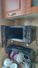 美的（Midea）M3升级款家用变频微波炉平板式易清洁800W微波速热智能菜单钻石背板加热20L小型一级能效（PM20M2 实拍图