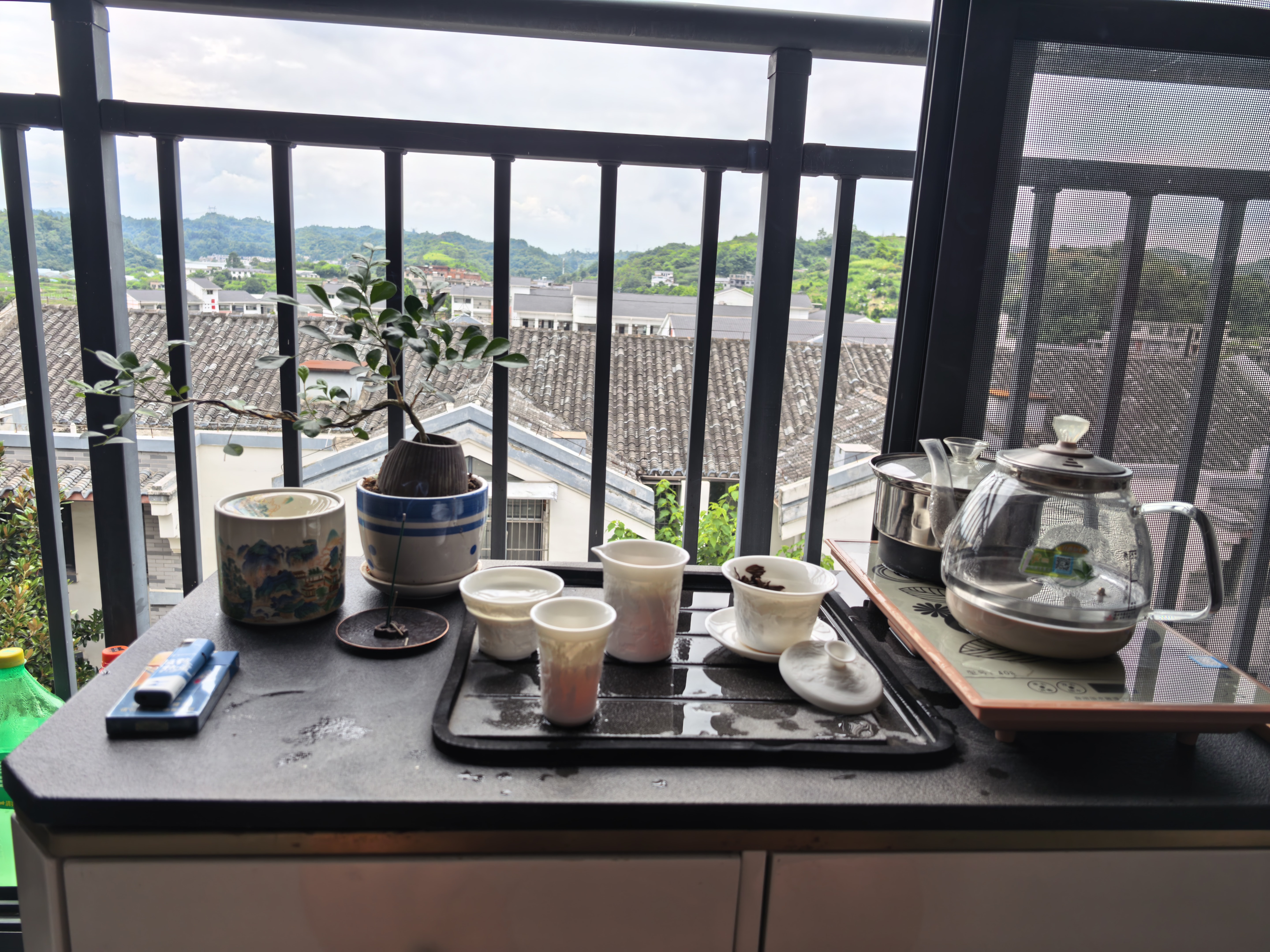 京东京造 茶具整套 羊脂玉功夫茶具茶壶杯套装送礼盒清明上河图 11件 实拍图