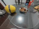 卓博餐桌转盘钢化玻璃转盘圆桌饭桌圆台桌面转盘BZP1-78cm 实拍图