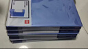 得力（deli）【超级爆款】5只A4金属双强力夹硬文件夹办公用品大容量试卷收纳资料夹诗朗诵签约夹板 33296蓝色 实拍图