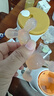 beedoll蓓兜婴儿牙胶磨牙棒口欲期兔兔牙胶咬咬乐玩具硅胶4月龄+焕新粉 实拍图