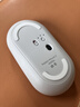 罗技（Logitech）PEBBLE 2.0 无线蓝牙鼠标 静音鼠标 办公鹅卵石便携 升级Pebble2代 白色 实拍图