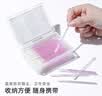 妙倩圆头唇刷棒化妆刷晕染刷便携遮瑕刷口红刷超柔软少女美妆工具套装 实拍图