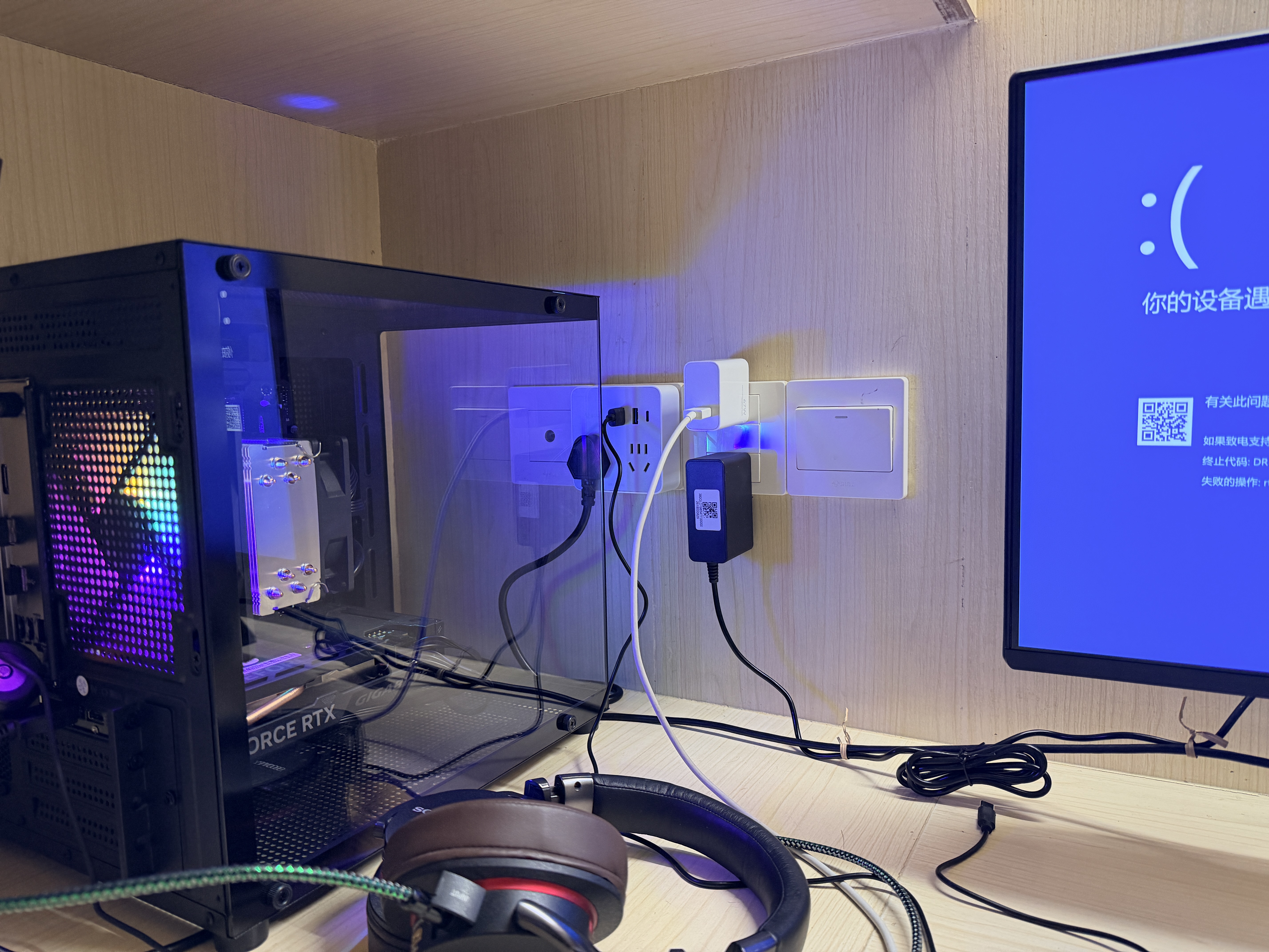 技嘉 酷睿i5 14400F升14600KF台式组装电脑主机RTX4060Ti/5060Ti游戏高端电竞独显直播设计渲染整机 配置二：13代酷睿i5丨RTX3060 实拍图
