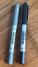 uni-ball三菱中性笔 签字笔高档水笔UB-150直液式走珠笔学生考试刷题用子弹头水性笔 0.5mm黑色 单支 实拍图