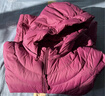 坦博尔轻薄羽绒服女短款宽松脱卸帽秋保暖女士外套TD236256 富贵紫 195  实拍图
