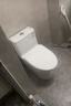 九牧（JOMOO）11396-2-1/41KB-1抗菌一级水效坐便器虹吸式节水连体马桶400坑距 实拍图