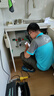 美的（Midea）前置过滤器40微米反冲洗压力表监控15T大通量 QZBW20S-12 全屋家用净水器清洗 旋风 实拍图