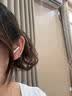 戚小米999纯银螺丝拧扣养耳洞耳钉女耳骨钉耳棒双头男睡觉免摘防掉耳环 999银圆头耳钉3mm（2只价） 实拍图