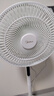 美的（Midea）【幸运草安睡1S】直流变频语音遥控电风扇家用卧室静音落地式风扇台式抗菌大风力一级能效节能电扇 实拍图