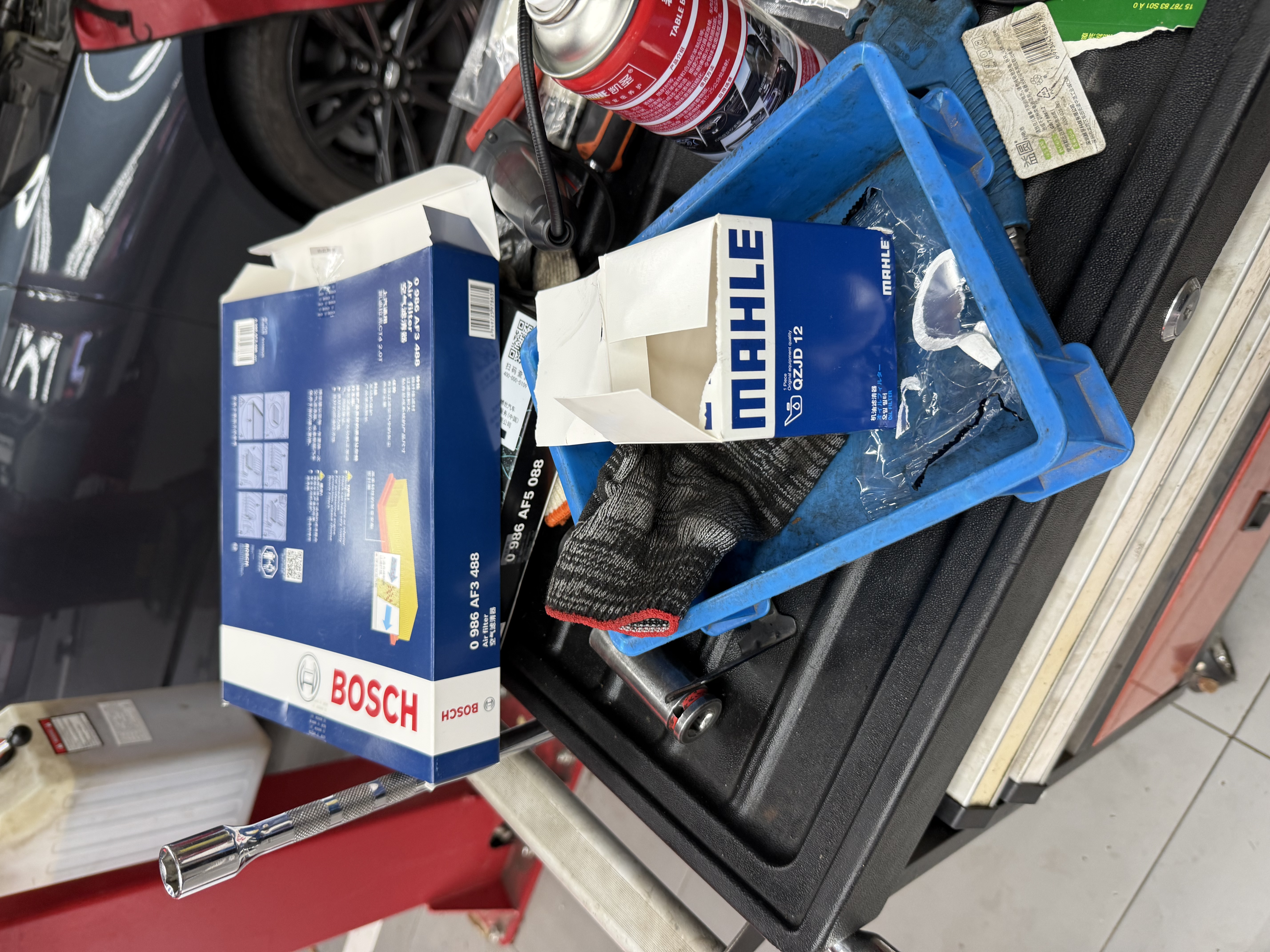 博世（BOSCH）汽车空气滤芯滤清器格0986AF3488适配凯迪拉克CT5/CT4 2.0T 实拍图