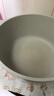 cookerbene汤锅麦饭石色不粘锅加深大容量炖煮锅微压煲汤锅电磁炉燃气通用 双木耳汤锅 20cm 实拍图