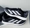 adidas adizero RC 4超轻缓震训练备赛体测薄底竞训跑鞋阿迪达斯   灰色/白色/黑色   42.5 实拍图