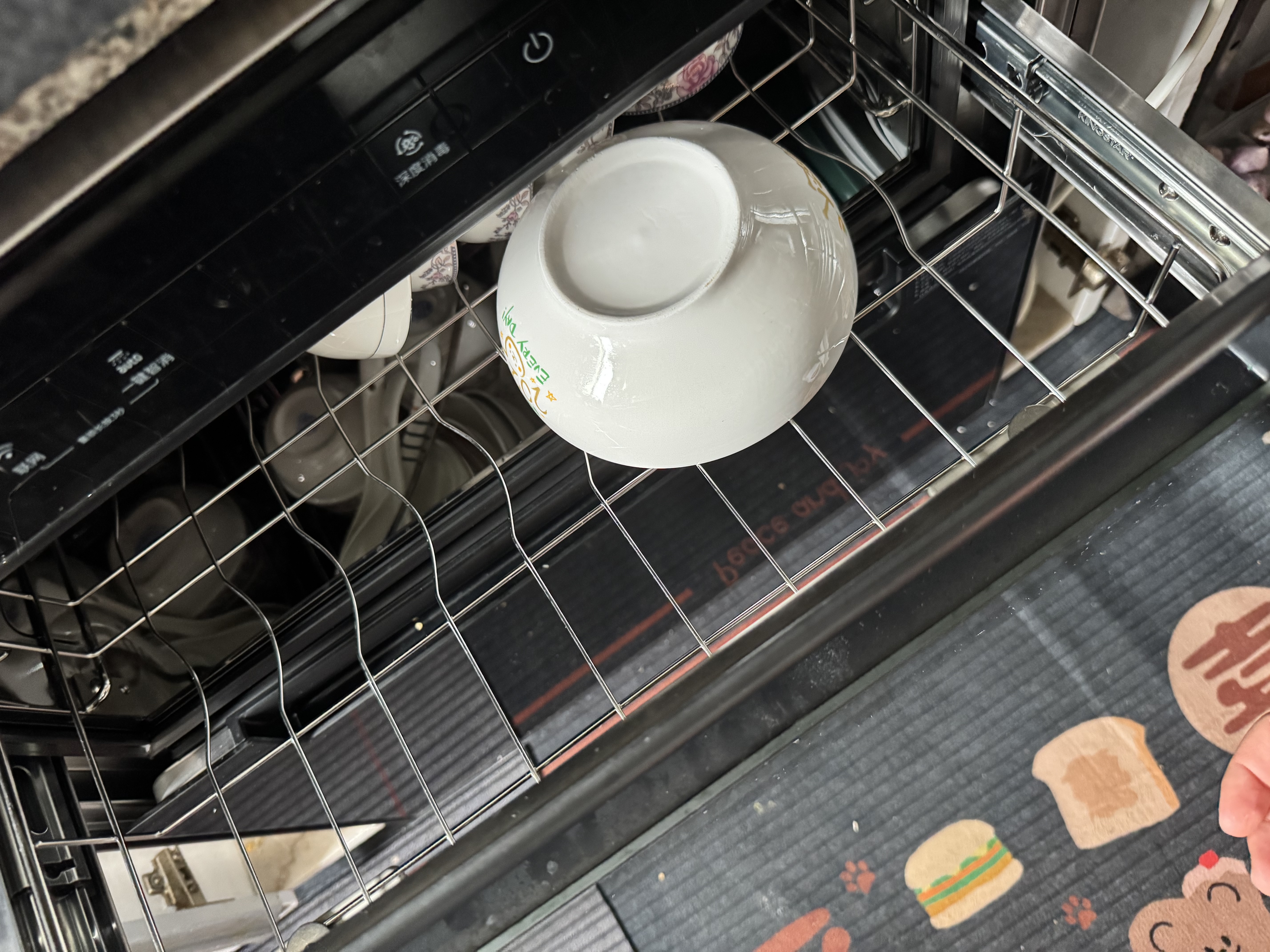 美的（Midea）【新国标新品】消毒柜嵌入式家用 厨房餐具碗柜碗筷茶杯茶具 紫外线 110L三层大容量 110HQ Max 实拍图