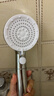 四季沐歌（MICOE）手持花洒喷头多功能强劲增压花洒过滤花洒淋雨喷头超大出水花洒头 皓月银【5档出水*强劲增压版】 实拍图