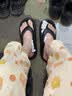 361°人字拖女夏季新款防滑耐磨外穿夹脚沙滩鞋女士夹板洗澡浴室夹拖鞋 实拍图
