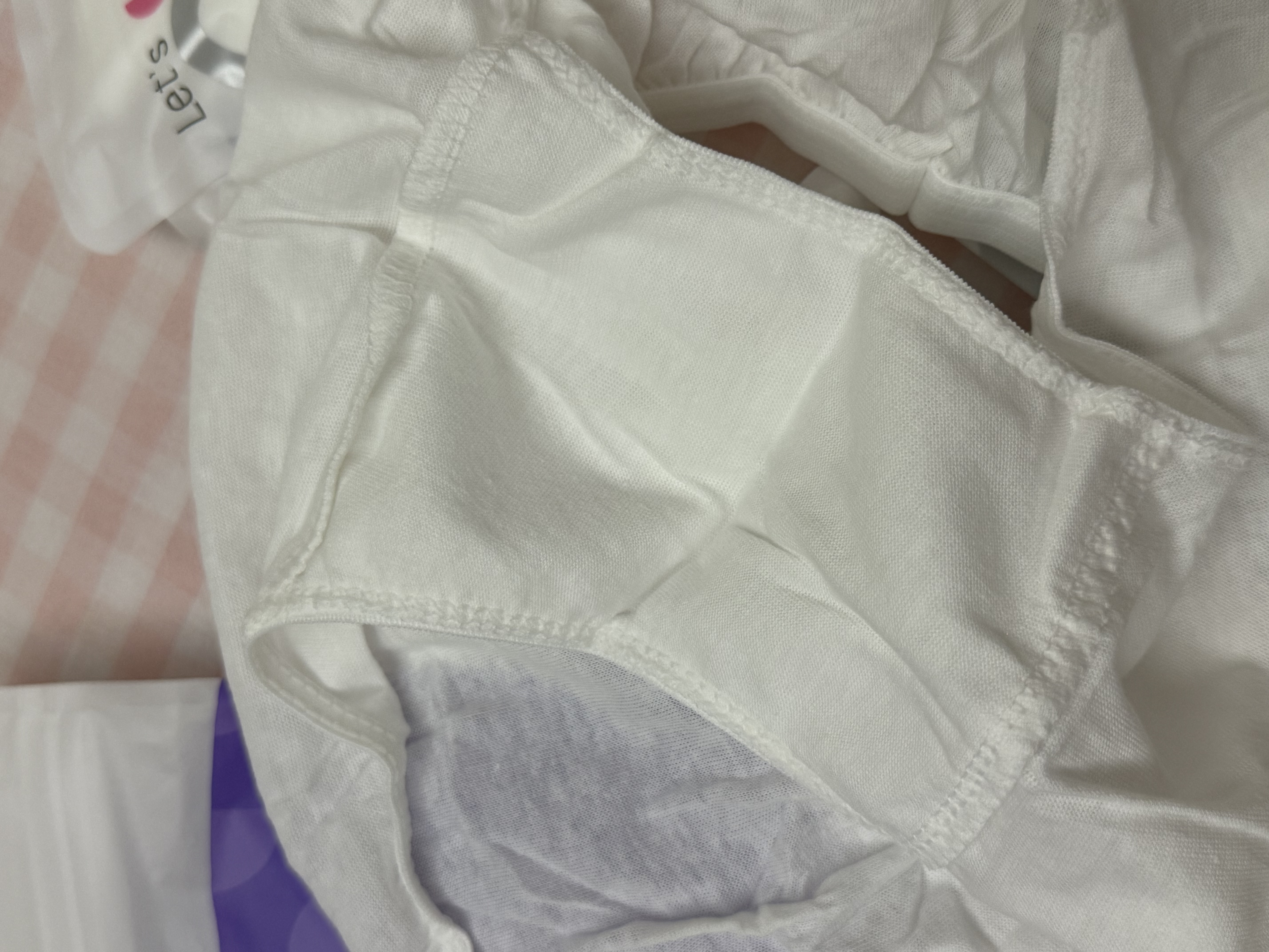 Freego一次性内裤女纯棉免洗5条独立装日抛灭菌旅行出差孕妇产妇白色L 实拍图
