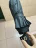 暖心话全自动雨伞折叠大号男女双人晴雨两用防紫外黑胶防晒遮阳伞太阳伞 72骨升级款大伞-尊贵黑 实拍图