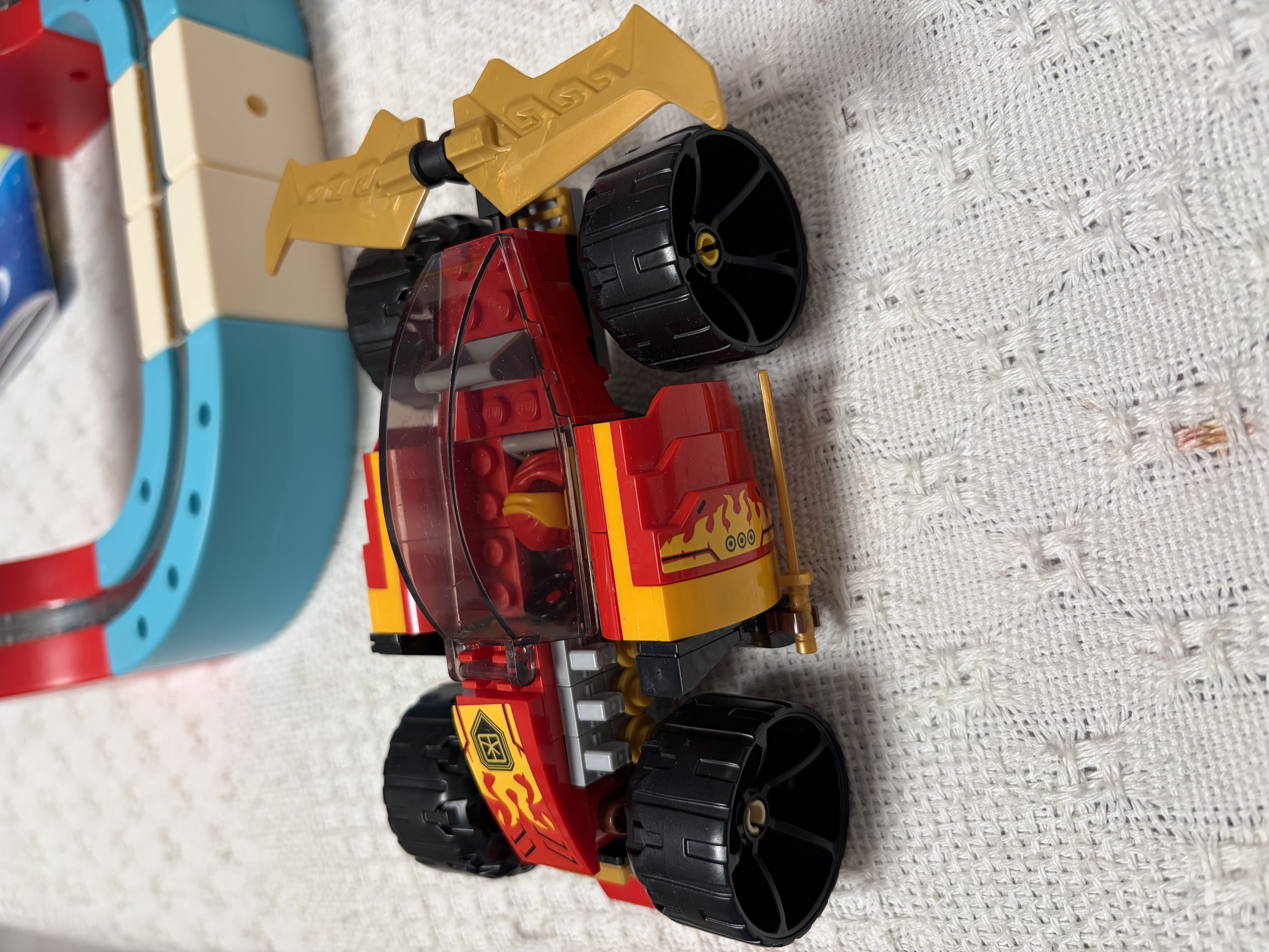 乐高（LEGO）幻影忍者系列机甲拼装积木玩具儿童家居饰品儿童生日礼物 71780凯的炫酷忍者赛车EVO 实拍图