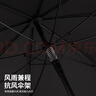 小魔长柄雨伞超大号加固抗风男士高端商务雨伞黑色可定制 实拍图