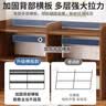 姗姗木艺书架桌上桌面置物架办公桌多层书柜简易摆放架收纳架学习桌储物架 实拍图
