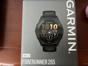 佳明（GARMIN）FR265运动心率手表智能手表腕表户外铁三跑步游泳跑表血氧 礼物 Forerunner265 音乐版 极夜黑 实拍图