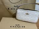 蔻驰（COACH）【品牌直供】女士NOLITA19经典标志手提单肩包白色CW426礼物 实拍图