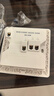 正泰（CHNT）开关插座墙壁面板家用86型面板一开单控八孔开关 白色NEG6-C43960 实拍图
