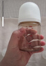 贝亲（Pigeon）玻璃奶瓶宽口径防胀气240ml M号奶嘴 3月+ AA187  实拍图