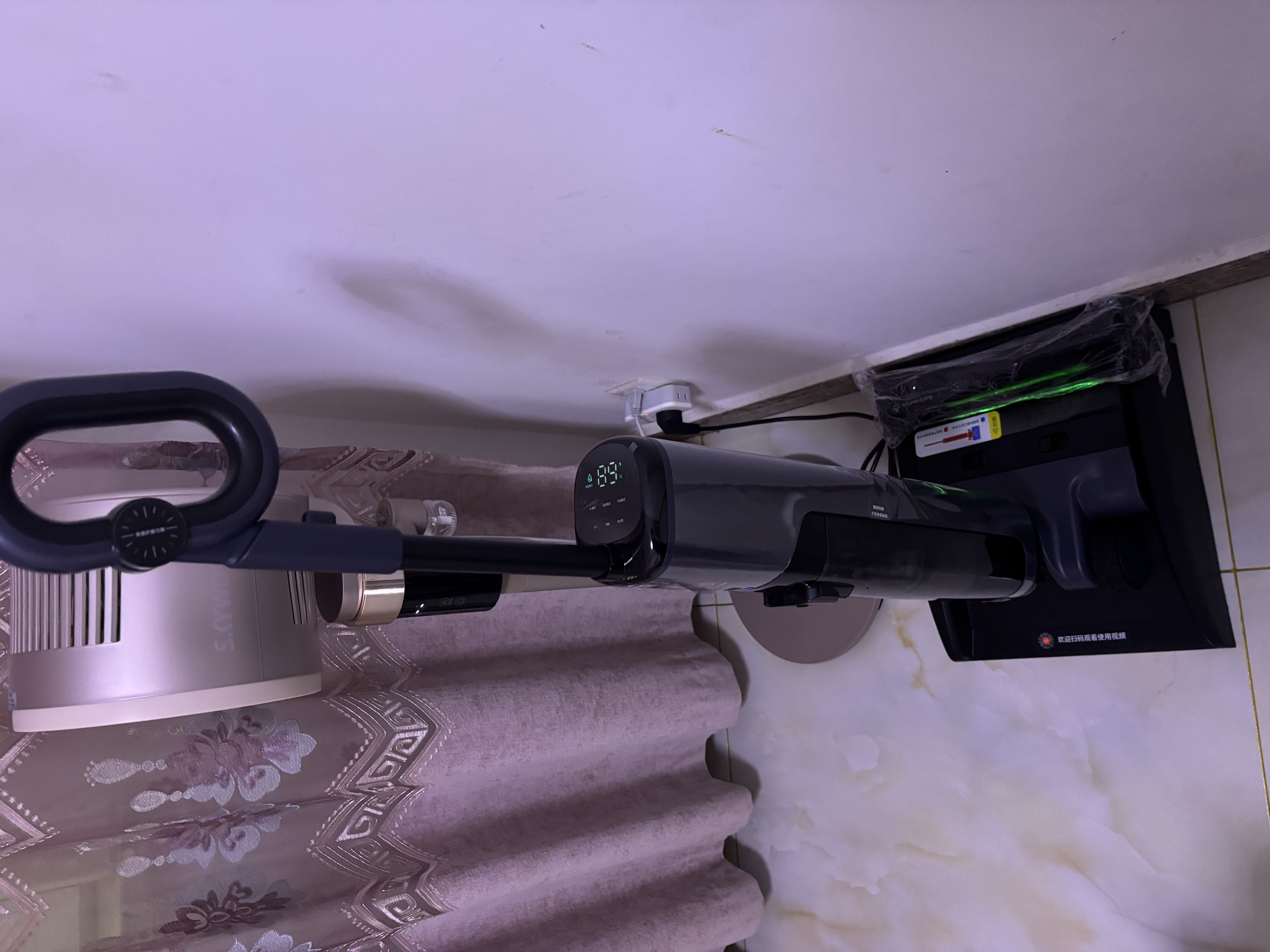 UWANT友望新品洗地机大头Pro D字滚刷 家用洗拖吸一体扫地机器人吸尘器电动拖把自动清洁除菌 实拍图