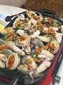 摩飞电器（Morphyrichards）二代升级多功能锅料理锅鸳鸯火锅5升定时预约烤肉涮一体蒸煮炒煎多用途电火锅MR9099 5L 英伦红标配【深锅+牛扒盘+蒸格】 实拍图