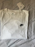 耐克(NIKE)春夏男短袖T恤 纯棉 运动休闲 经典简约 AR4999-101 白2XL 实拍图