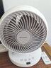 夏普 （SHARP）电风扇空气循环扇家用台扇低噪电风扇摇头涡轮对流大风力办公室宿舍桌面风扇节能小风扇 【机械款】抗菌扇叶+风大音轻+香薰驱蚊 实拍图