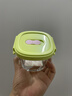 babycare婴儿辅食盒玻璃宝宝辅食保鲜工具便携防漏可蒸煮冷冻储存-青220ml 实拍图