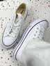 匡威（Converse）莫尔登All Star夏季男女板鞋中帮帆布小白鞋A00812C A00812C 42 实拍图