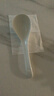 斯凯绨（Sky Top）大号汤勺陶瓷调羹饭勺子餐勺骨瓷纯白家用餐具马戈1件装 实拍图