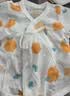 贝瑞加（Babyprints）婴儿上衣2件装新生儿短袖半背衣初生宝宝夏装A类纯棉柔软 粉59 实拍图