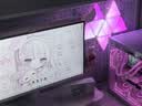 AOC24.5英寸310Hz FastIPS 快速液晶1ms HDR400 硬件低蓝光 三角洲 典雅白游戏电竞显示器25G41SE/WS 实拍图